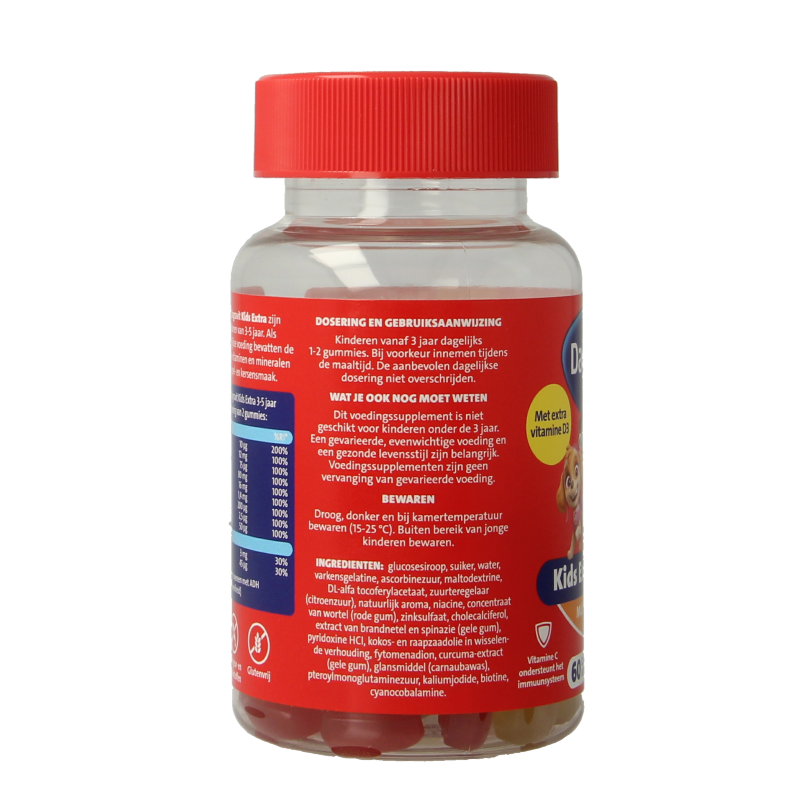 Dagravit Kids extra 3-5 jaar 60 Gummies