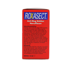 Roxasect Stekker tegen muggen navul 1.00 Stuks