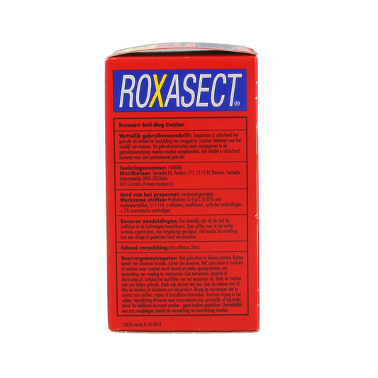 Roxasect Stekker tegen muggen navul 1.00 Stuks