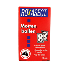 Roxasect Mottenballen 20.00 Stuks