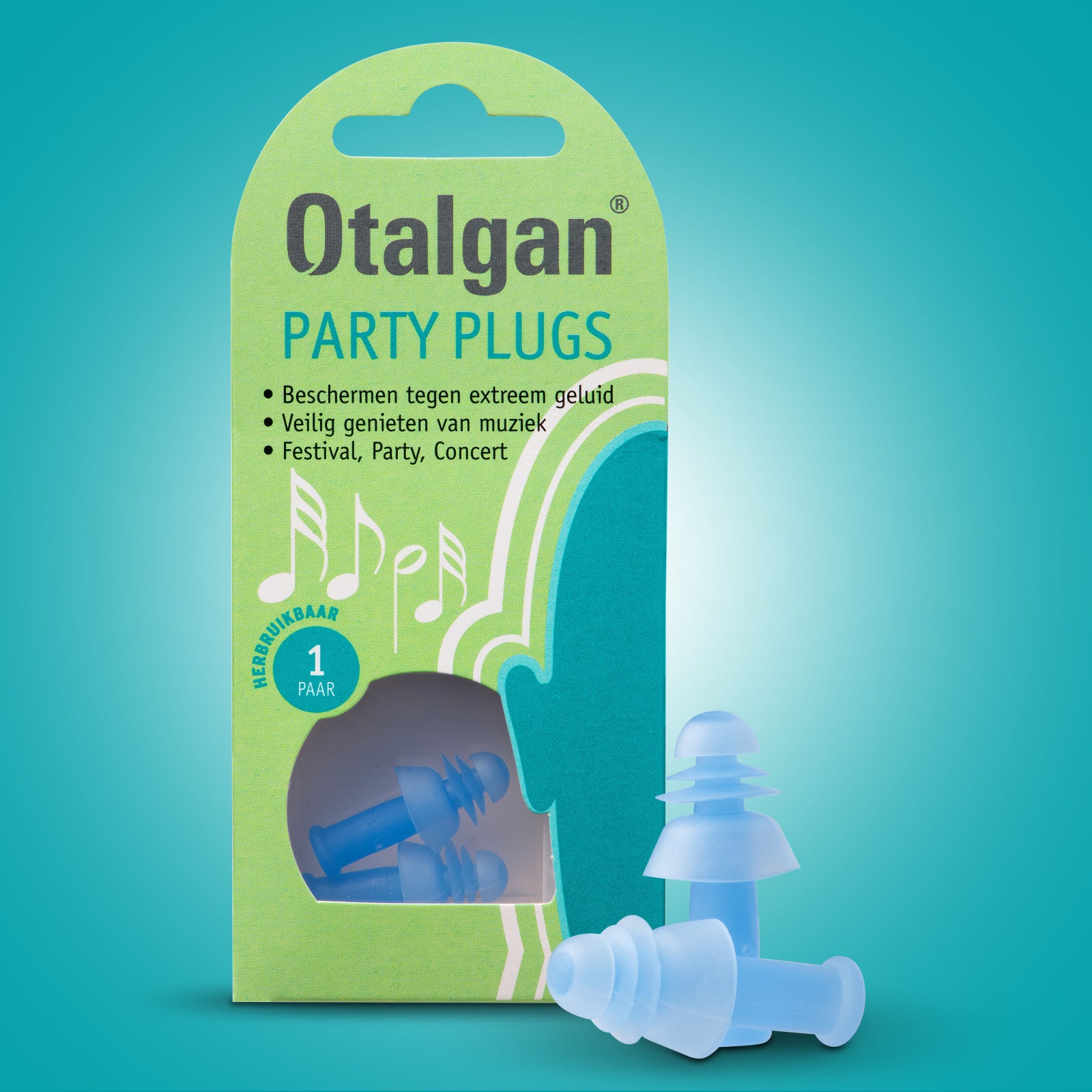 Otalgan Party plugs 1 Paar