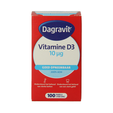 Dagravit Vitamine D pearls 400IU 100.00 Stuks