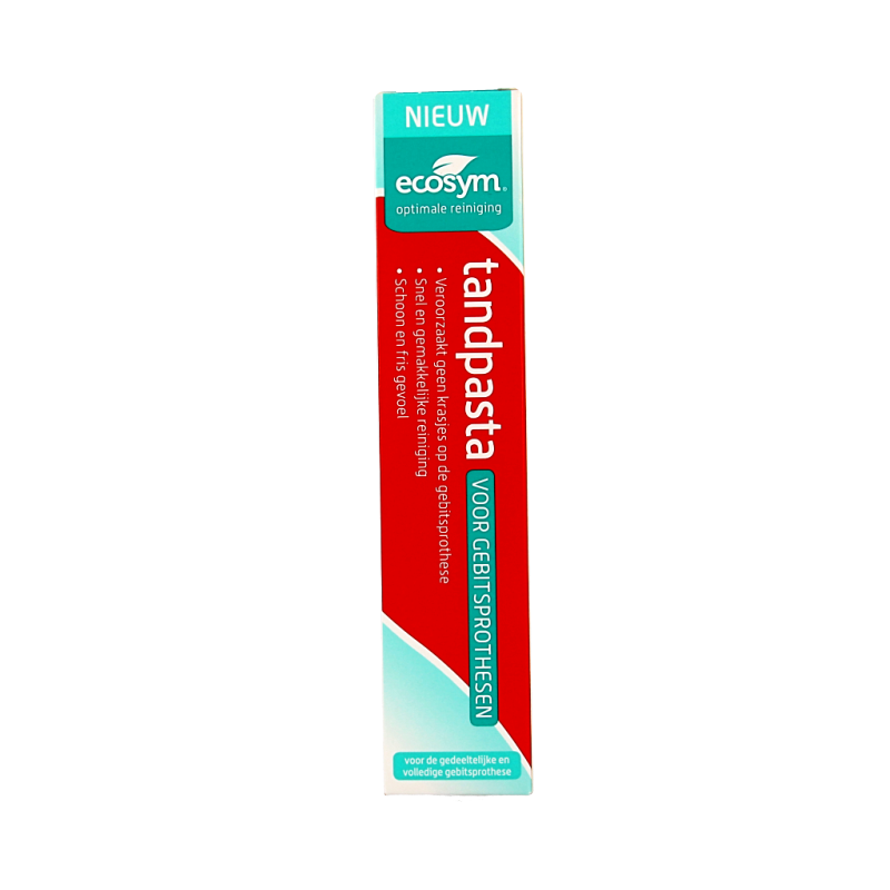 Ecosym Tandpasta voor gebitsprotese 75 Milliliter