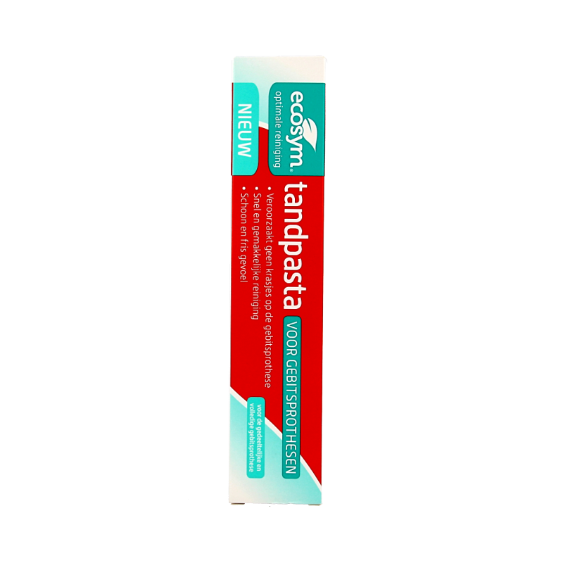 Ecosym Tandpasta voor gebitsprotese 75 Milliliter