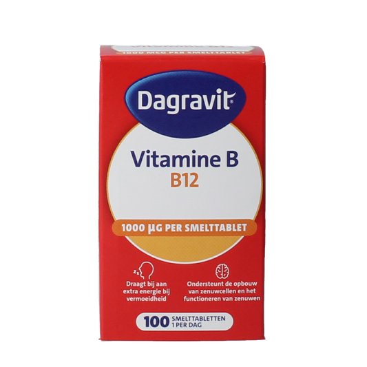 Dagravit Vitamine B12 1000mcg smelt 100 Tabletten