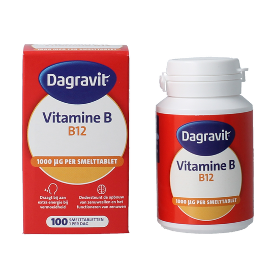 Dagravit Vitamine B12 1000mcg smelt 100 Tabletten