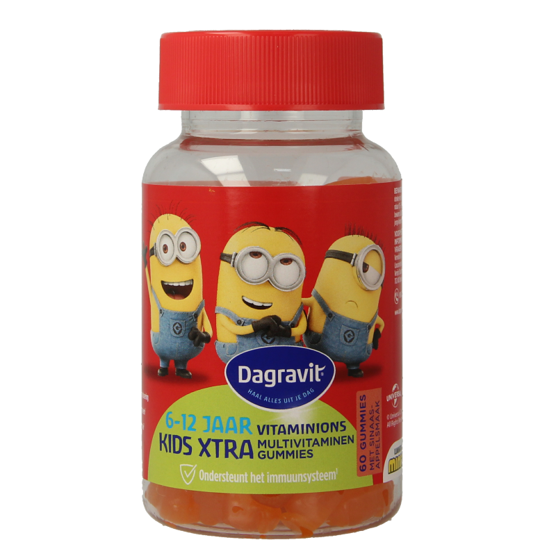Dagravit Kids-Xtra vitaminions gums 6+ 60 Gummies