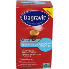 Dagravit Vitaal 50+ omega/vitamine D  90.00 Capsules