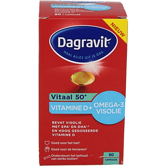 Dagravit Vitaal 50+ omega/vitamine D  90 Capsules
