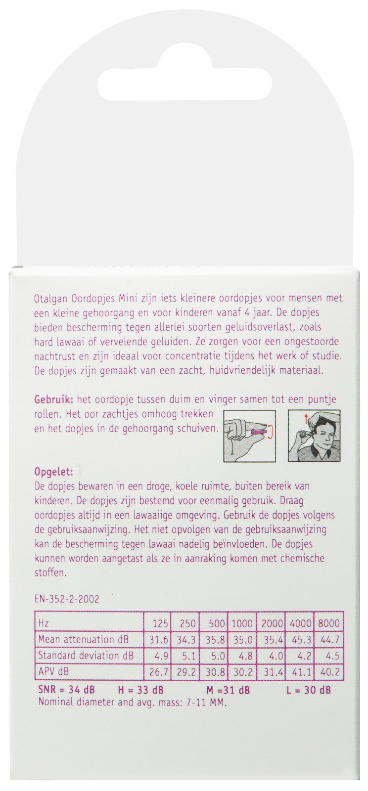 Otalgan Mini plugs 20 Stuks