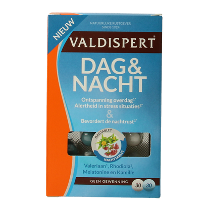 Valdispert Dag & nacht 60 Tabletten