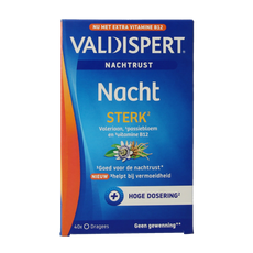 Valdispert Nacht sterk 40.00 Dragees