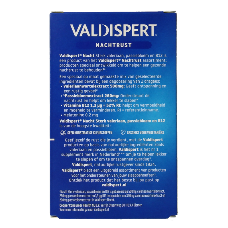 Valdispert Nacht sterk 40 Dragees