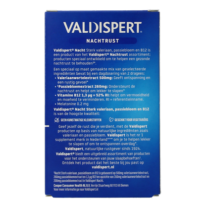 Valdispert Nacht sterk 40.00 Dragees