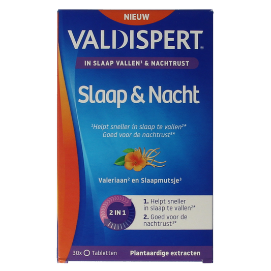 Valdispert Nacht melatonine 5 htp 30 Tabletten