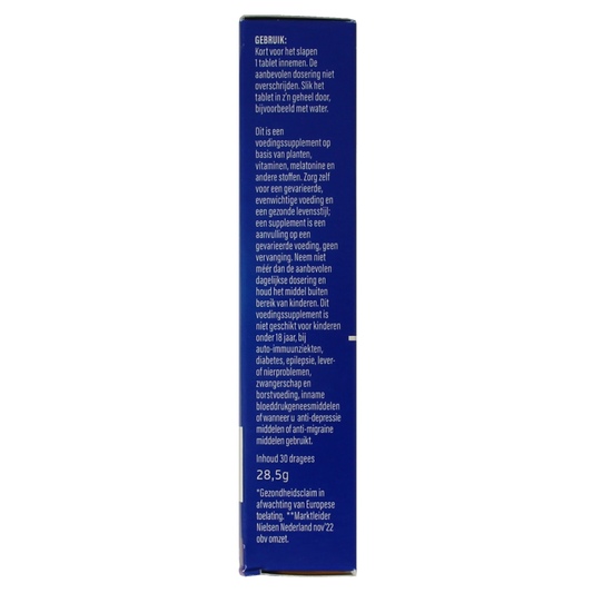 Valdispert Nacht melatonine 5 htp 30 Tabletten