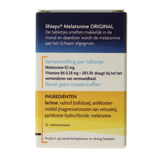 Shiepz Melatonine original 500.00 Tabletten