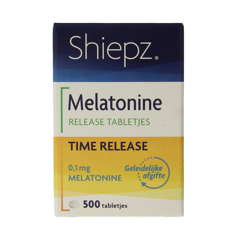 Shiepz Melatonine time release 500 Tabletten