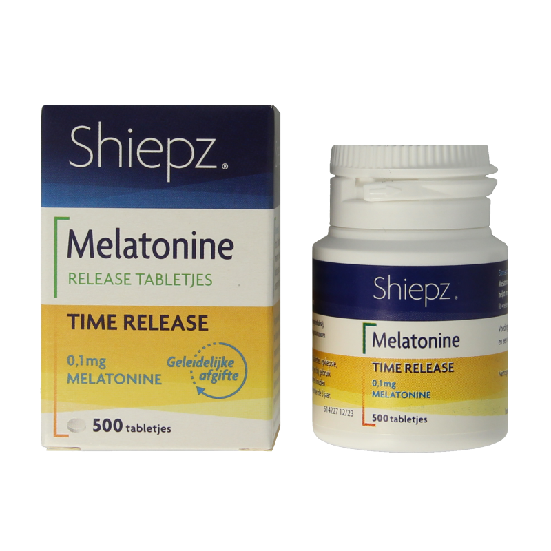 Shiepz Melatonine time release 500 Tabletten