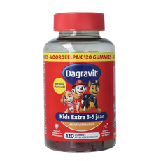 Dagravit Kids-xtra 3-5 jaar 120 Gummies