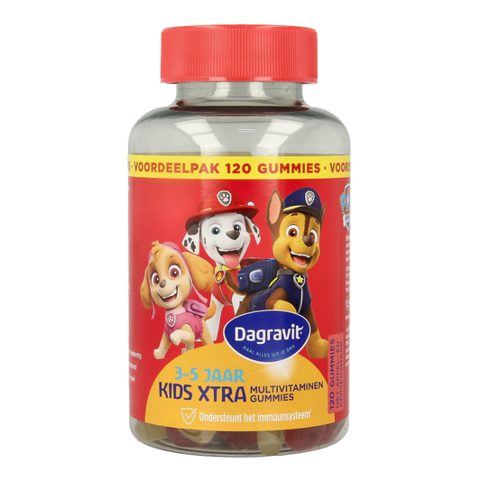 Dagravit Kids-xtra 3-5 jaar 120 Gummies
