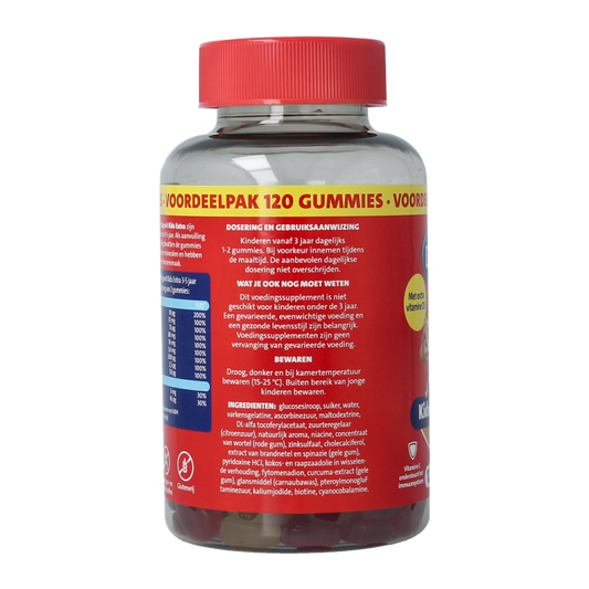 Dagravit Kids-xtra 3-5 jaar 120 Gummies