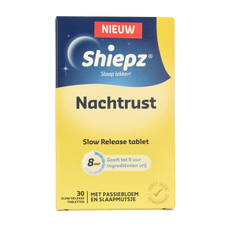 Shiepz Nachtrust 8 uur 30.00 Tabletten
