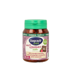 Dagravit Natural kids framboos 60.00 Tabletten