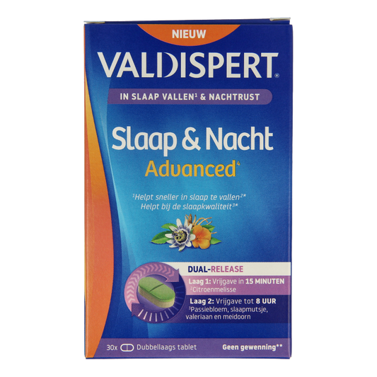 Valdispert Slaap & nacht advanced 30 Tabletten