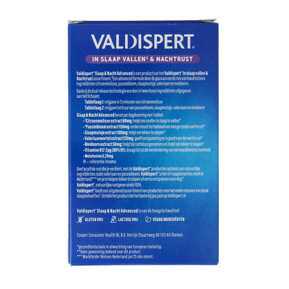 Valdispert Slaap & nacht advanced 30.00 Tabletten