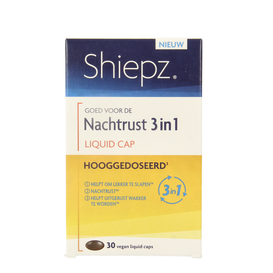 Shiepz Nachtrust 3-in-1 sterk 30 Tabletten