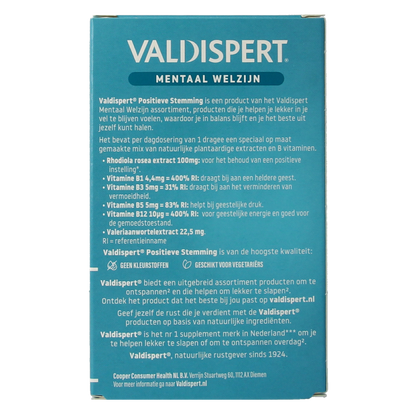 Valdispert Positieve stemming 30.00 Dragees