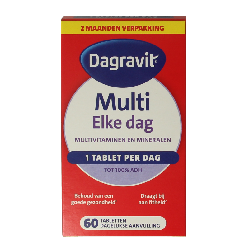Dagravit Multi elke dag 100% 60 Tabletten