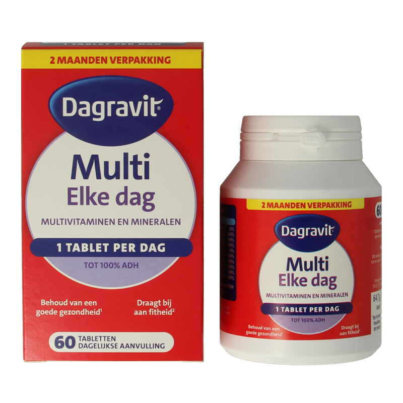 Dagravit Multi elke dag 100% 60 Tabletten