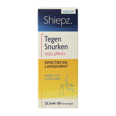 Shiepz Keelspray tegen snurken 23.5 Milliliter