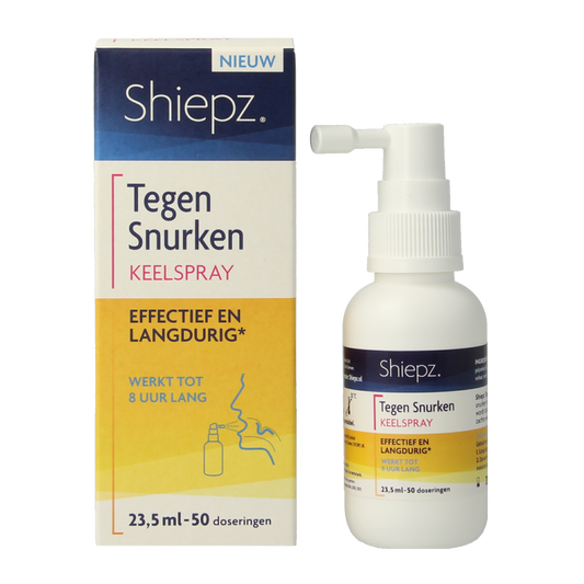 Shiepz Keelspray tegen snurken 23.5 Milliliter