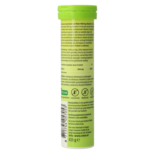 Roter Bruistablet vitamine C lime lycee 15 Bruistabletten