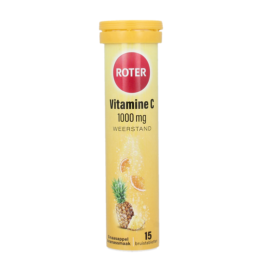 Roter Vitamine C1000 sinaasappel ananas 15 Bruistabletten