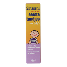 Sinaspril Gel voor de eerste tandjes 15.00 Milliliter