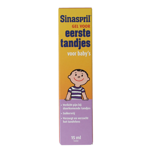 Sinaspril Gel voor de eerste tandjes 15 Milliliter
