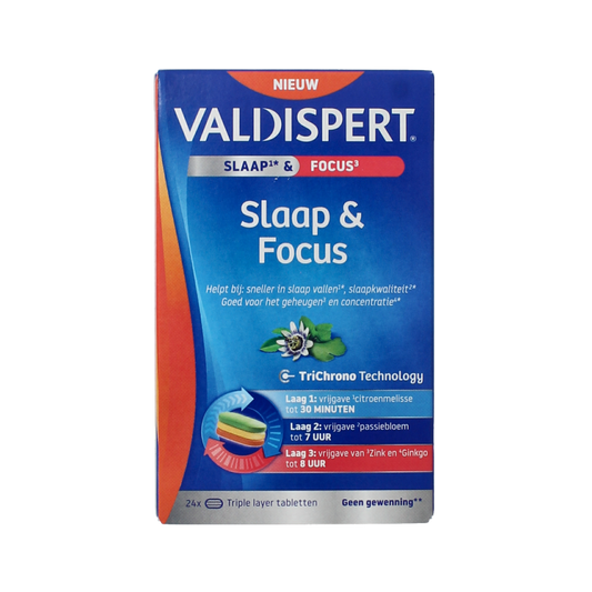 Valdispert Slaap & focus 24 Tabletten