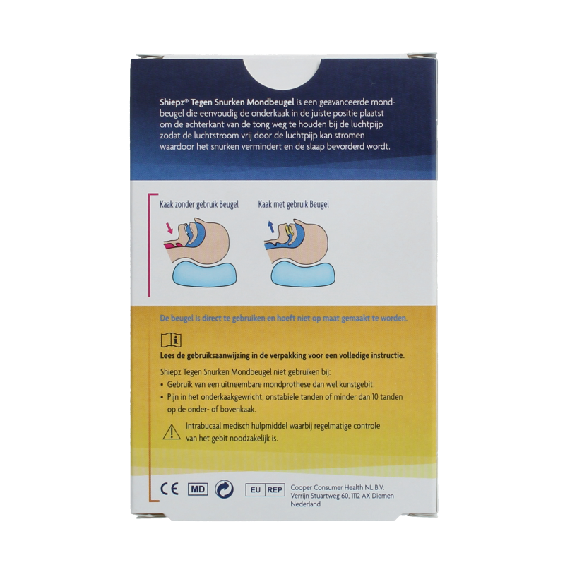 Shiepz Tegen snurken mondbeugel 1 Stuks