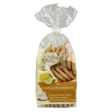 Billy's Farm Kokos citroenkoekjes bio 175 Gram