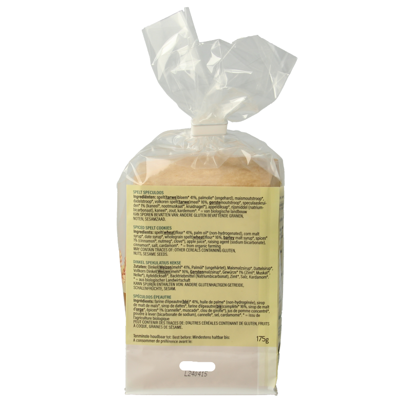 Billy's Farm Speculoos spelt bio 175 Gram