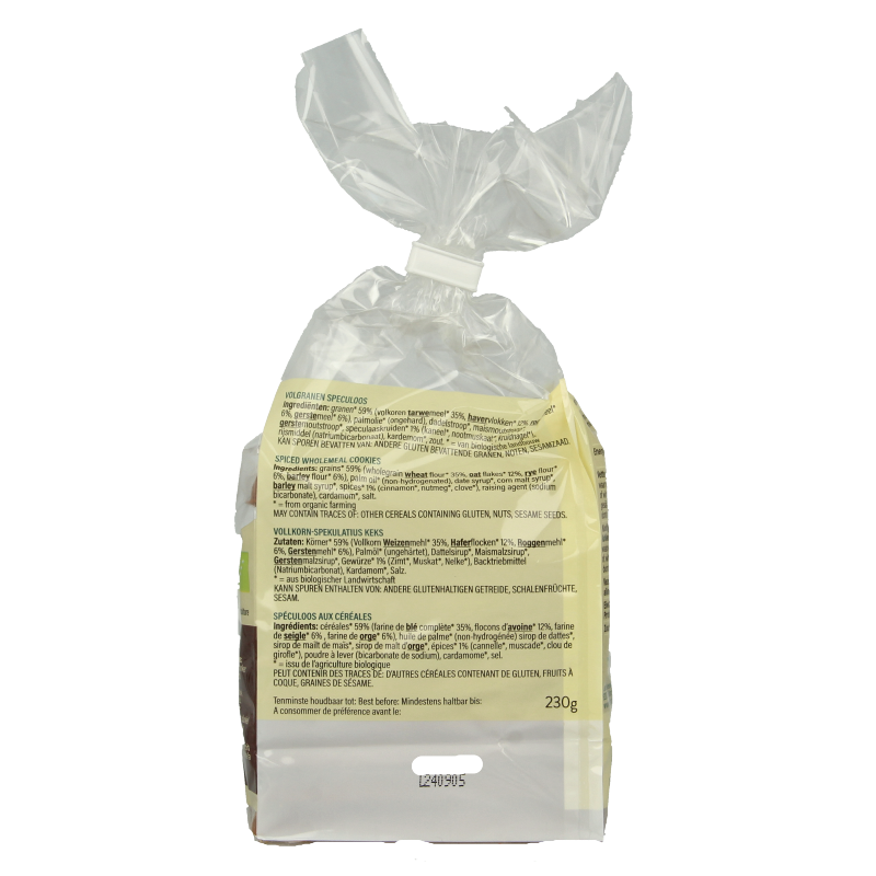 Billy's Farm Speculoos volgranen bio 230 Gram