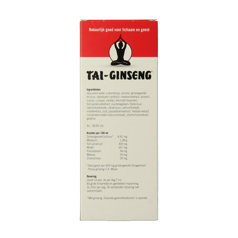 Tai Ginseng Tai ginseng elixer 250 Milliliter