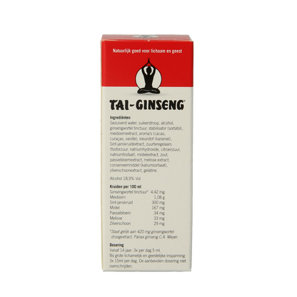 Tai-Ginseng Tai-Ginseng elixer 20.00 Milliliter