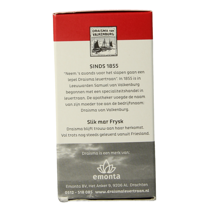 Draisma Vitamine A + D levertraan 100 Capsules