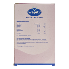 Wapiti Prostaat fit 60 Capsules