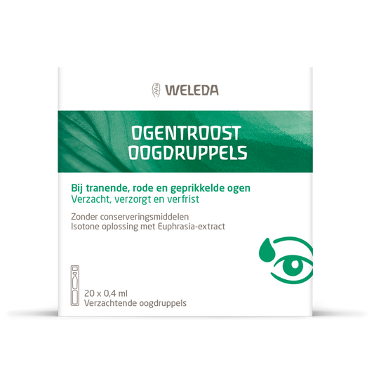 Weleda Ogentroost oogdruppels 0.4ml 20 Ampullen